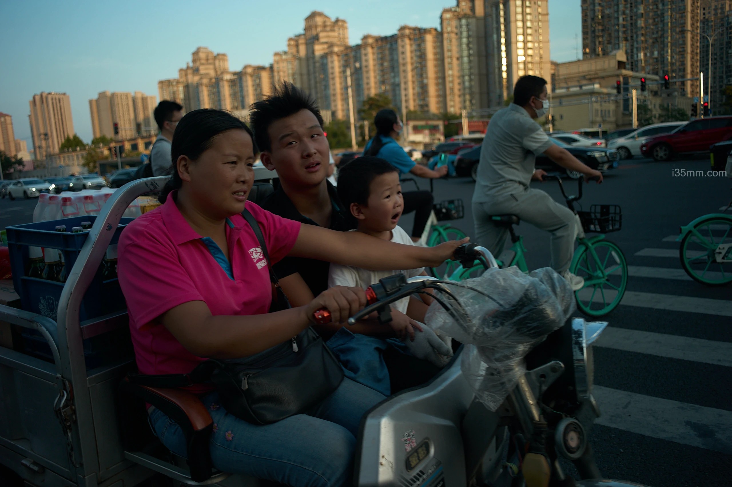 Warm Moments on the Motor Tricycle